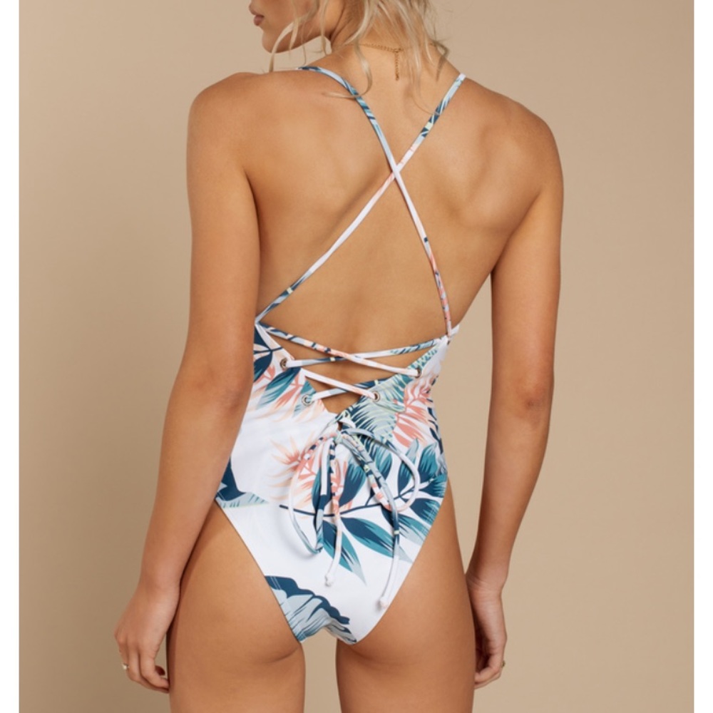 Better Off Lace Up Monokini